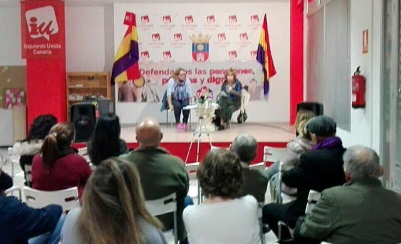 El acto se desarrolló en la sede de IUC en Telde (Foto TA)